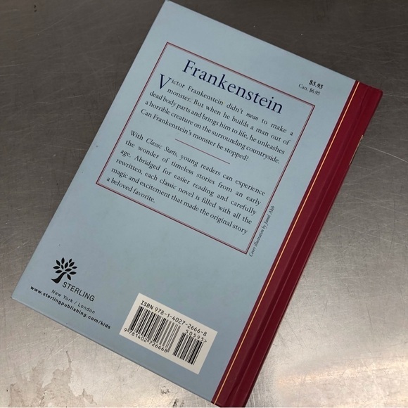 Classic Starts: Frankenstein, Hardback book. - Picture 5 of 6